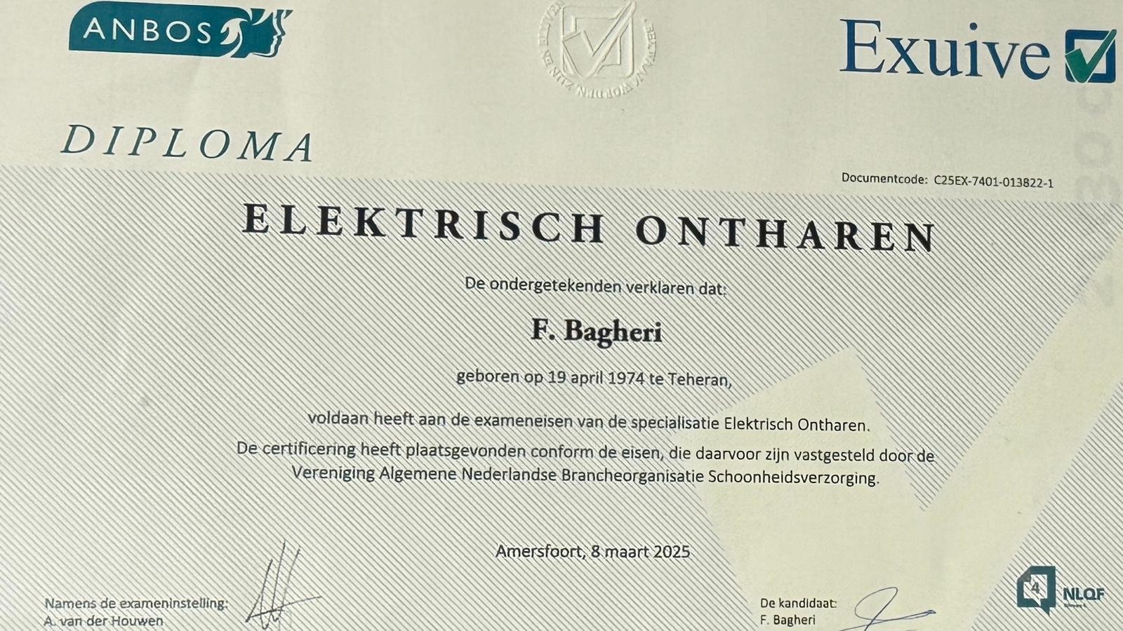 ELEKTRSCH ONTAREN - Parmis Hair & Beauty